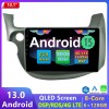 Honda Jazz Android 13.0 Autoradio Lettore DVD con 10 Pollici IPS Touchscreen 8-Core 6GB+128GB Bluetooth Vivavoce RDS DAB DSP USB 4G LTE WiFi Wireless CarPlay - Android 13.0 Car Stereo Navigatore GPS Navigazione per Honda Jazz (2007-2014)