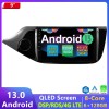 Kia Ceed Android 13.0 Autoradio Lettore DVD con 9 Pollici IPS Display 6GB+128GB Bluetooth Vivavoce DAB DSP USB 4G WiFi Wireless CarPlay - Android 13.0 Car Stereo Navigatore GPS Navigazione per Kia Ceed (2012-2018)