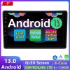 Audi A4 Android 13.0 Autoradio Lettore DVD con 10,88 Pollici IPS Touchscreen 8-Core 6GB+128GB Bluetooth Vivavoce RDS DAB DSP USB 4G LTE WiFi Wireless CarPlay - Android 13 Car Stereo Navigatore GPS Navigazione per Audi A4 S4 RS4 (Dal 2002)