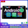 BMW Serie 3 E46 Android 13.0 Autoradio Lettore DVD con 10,88 Pollici QLED Touchscreen 8-Core 6GB+128GB Bluetooth Vivavoce RDS DAB DSP USB 4G LTE WiFi Wireless CarPlay - Android 13 Car Stereo Navigatore GPS Navigazione per BMW Serie 3 E46 (Dal 1998)