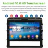 Toyota Land Cruiser 200 Android 10 Autoradio Lettore DVD con 8-Core 4GB+64GB Touchscreen Bluetooth Comandi al volante Microfono DSP DAB CD SD USB 4G LTE WiFi OBD2 CarPlay - 9" Android 10.0 Autoradio Navigatore GPS Specifico per Toyota Land Cruiser 200