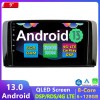 Mercedes R W251 Android 14.0 Autoradio Lettore DVD con 9 Pollici IPS Display 6GB+128GB Bluetooth Vivavoce DAB DSP USB 4G WiFi Wireless CarPlay - Android 14 Car Stereo Navigatore GPS Navigazione per Mercedes Classe R W251 (Dal 2006)