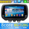 Hyundai Tucson Android 13 Autoradio Lettore DVD con 8GB+128GB Bluetooth Comandi al volante DSP DAB USB 4G WiFi OBD2 CarPlay - 9" Android 13.0 Autoradio Navigatore GPS per Hyundai Tucson (2018-2020)