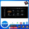 Audi Q3 Android 13.0 Autoradio Lettore DVD con 8GB+128GB Bluetooth Controllo del volante DAB SWC WiFi 4G CarPlay Android Auto - 10,25" Android 13.0 Autoradio di Navigazione GPS Auto Stereo per Audi Q3 8U (2011-2018)