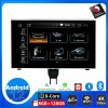 Audi A7 Android 13.0 Autoradio Lettore DVD con 8GB+128GB Bluetooth Controllo del volante DAB WiFi 4G CarPlay Android Auto - 9" Android 13.0 Autoradio di Navigazione GPS Auto Stereo per Audi A7 C7/4G (Dal 2011)