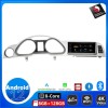 Audi A6 Android 13 Autoradio Lettore DVD con 8GB+128GB Bluetooth Controllo del volante DAB DSP WiFi 4G CarPlay Android Auto - 8,8" Android 13.0 Autoradio di Navigazione GPS Auto Stereo per Audi A6 C6 (2005-2011)