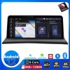 BMW X3 E83 Android 13.0 Autoradio Lettore DVD con 8-Core 8GB+128GB Touchscreen Bluetooth Controllo del volante Microfono DAB DSP USB WiFi 4G LTE CarPlay Android Auto - 10,25" Android 13.0 Autoradio di Navigazione GPS Auto Stereo per BMW X3 E83 (2004-2010)