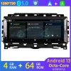 Jaguar XE X760 Android 13.0 Autoradio Lettore DVD con 10,25 Pollici QLED Touchscreen 8-Core 4GB+64GB Bluetooth Vivavoce RDS DAB DSP USB 4G LTE WiFi Wireless CarPlay - Android 13.0 Car Stereo Navigatore GPS Navigazione per Jaguar XE X760 (2015-2020)