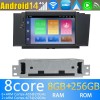 Citroën DS4 Android 14 Autoradio Navigazione GPS Auto Stereo Lettore Multimediale con 8+256GB Bluetooth DAB DSP USB 4G WiFi Telecamere 360° CarPlay Android Auto - 7" Android 14.0 Autoradio con Navigatore GPS per Citroën DS4 (2011-2016)