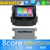 Chevrolet Malibu Android 14 Autoradio Navigazione GPS Auto Stereo Lettore Multimediale con 8+256GB Bluetooth DAB DSP USB 4G WiFi Telecamere 360° CarPlay Android Auto - 8" Android 14.0 Autoradio con Navigatore GPS per Chevrolet Malibu (2012-2015)