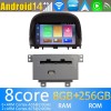 Opel Mokka Android 14 Autoradio Navigazione GPS Auto Stereo Lettore Multimediale con 8+256GB Bluetooth DAB DSP USB 4G WiFi Telecamere 360° CarPlay Android Auto - 8" Android 14.0 Autoradio con Navigatore GPS per Opel Mokka (2011-2015)