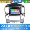 Hyundai H1 Android 14 Autoradio Navigazione GPS Auto Stereo Lettore Multimediale con 8+256GB Bluetooth DAB DSP USB 4G WiFi Telecamere 360° CarPlay Android Auto - 8" Android 14.0 Autoradio con Navigatore GPS per Hyundai H1 (Dal 2016)