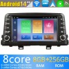 Kia Picanto Android 14 Autoradio Navigazione GPS Auto Stereo Lettore Multimediale con 8+256GB Bluetooth DAB DSP USB 4G WiFi Telecamere 360° CarPlay Android Auto - 8" Android 14.0 Autoradio con Navigatore GPS per Kia Picanto (2017-2022)