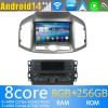 Chevrolet Captiva Android 13 Autoradio Lettore DVD con 8GB+128GB Bluetooth Comandi al volante DSP DAB CD USB 4G WiFi OBD2 CarPlay - 8" Android 13.0 Autoradio Navigatore GPS per Chevrolet Captiva (2012-2017)