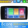 Mercedes Classe R W251 Android 14 Autoradio Navigazione GPS Auto Stereo Lettore Multimediale con 8+256GB Bluetooth DAB DSP USB 4G WiFi Telecamere 360° CarPlay Android Auto - 9" Android 14.0 Autoradio con Navigatore GPS per Mercedes W251 (2006-2016)