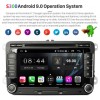 VW Beetle S300 Android 9.0 Autoradio Lettore DVD con Octa-Core Touchscreen Vivavoce Bluetooth Microfono DAB RDS CD SD USB AUX 4G WiFi TV OBD MirrorLink CarPlay - S300 Android 9.0 Autoradio Navigatore GPS Specifico per VW Beetle (Dal 2011)