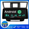 Toyota Highlander Android 13.0 Autoradio Lettore DVD con 12,3 Pollici QLED Touchscreen 8-Core 6GB+128GB Bluetooth Vivavoce RDS DAB DSP USB 4G LTE WiFi Wireless CarPlay - Android 13.0 Car Stereo Navigatore GPS Navigazione per Toyota Highlander (2007-2013)
