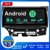 Mitsubishi Lancer Android 13.0 Autoradio Lettore DVD con 12,3 Pollici QLED Touchscreen 8-Core 6GB+128GB Bluetooth Vivavoce RDS DAB DSP USB 4G LTE WiFi Wireless CarPlay - Android 13.0 Car Stereo Navigatore GPS Navigazione per Mitsubishi Lancer (2007-2017)
