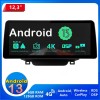 Hyundai i30 Android 13.0 Autoradio Lettore DVD con 12,3 Pollici QLED Display 6GB+128GB Bluetooth Vivavoce DAB DSP USB 4G WiFi Wireless CarPlay - Android 13.0 Car Stereo Navigatore GPS Navigazione per Hyundai i30 (Dal 2012)