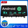 Mercedes W204 Android 13.0 Autoradio Lettore DVD con 12,3 Pollici QLED Touchscreen 8-Core 6GB+128GB Bluetooth Vivavoce RDS DAB DSP USB 4G LTE WiFi Wireless CarPlay - Android 13 Car Stereo Navigatore GPS Navigazione per Mercedes Classe C W204 (Dal 2007)