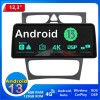Mercedes W463 Android 14.0 Autoradio Lettore DVD con 12,3 Pollici QLED Display 6GB+128GB Bluetooth Vivavoce DAB DSP USB 4G WiFi Wireless CarPlay - Android 14 Car Stereo Navigatore GPS Navigazione per Mercedes Classe G W463 (Dal 1998)