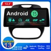 Renault Captur Android 13.0 Autoradio Lettore DVD con 12,3 Pollici QLED Display 6GB+128GB Bluetooth Vivavoce DAB DSP USB 4G WiFi Wireless CarPlay - Android 13.0 Car Stereo Navigatore GPS Navigazione per Renault Captur (2016-2019)