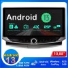 VW Passat CC Android 13.0 Autoradio Lettore DVD con 10,88 Pollici IPS Touchscreen 8-Core 6GB+128GB Bluetooth Vivavoce RDS DAB DSP USB 4G LTE WiFi Wireless CarPlay - Android 13 Car Stereo Navigatore GPS Navigazione per VW Passat CC (2008-2016)