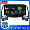 Hyundai Santa Fe Android 13.0 Autoradio Lettore DVD con 10,88 Pollici IPS Display 6GB+128GB Bluetooth Vivavoce DAB DSP USB 4G WiFi Wireless CarPlay - Android 13 Car Stereo Navigatore GPS Navigazione per Hyundai Santa Fe (Dal 2006)