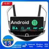 Chevrolet Cruze Android 14.0 Autoradio Lettore DVD con 10,88 Pollici IPS Display 6GB+128GB Bluetooth Vivavoce DAB DSP USB 4G WiFi Wireless CarPlay - Android 14 Car Stereo Navigatore GPS Navigazione per Chevrolet Cruze (2012-2015)