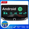 Mazda 3 Android 13.0 Autoradio Lettore DVD con 10,88 Pollici IPS Touchscreen 8-Core 6GB+128GB Bluetooth Vivavoce RDS DAB DSP USB 4G LTE WiFi Wireless CarPlay - Android 13 Car Stereo Navigatore GPS Navigazione per Mazda 3 BL (2010-2013)