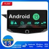 Mercedes GLK X204 Android 13.0 Autoradio Lettore DVD con 10,88 Pollici QLED Touchscreen 8-Core 6GB+128GB Bluetooth Vivavoce RDS DAB DSP USB 4G LTE WiFi Wireless CarPlay - Android 13 Car Stereo Navigatore GPS Navigazione per Mercedes GLK X204 (Dal 2012)