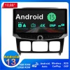 Mercedes S W220 Android 14.0 Autoradio Lettore DVD con 10,88 Pollici QLED Display 6GB+128GB Bluetooth Vivavoce DAB DSP USB 4G WiFi Wireless CarPlay - Android 14 Car Stereo Navigatore GPS Navigazione per Mercedes Classe S W220 (Dal 1998)