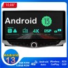 Mercedes ML W164 Android 14.0 Autoradio Lettore DVD con 10,88 Pollici QLED Display 6GB+128GB Bluetooth Vivavoce DAB DSP USB 4G WiFi Wireless CarPlay - Android 14 Car Stereo Navigatore GPS Navigazione per Mercedes ML W164 (Dal 2005)