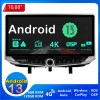 Opel Meriva Android 13.0 Autoradio Lettore DVD con 10,88 Pollici IPS Display 6GB+128GB Bluetooth Vivavoce DAB DSP USB 4G WiFi Wireless CarPlay - Android 13.0 Car Stereo Navigatore GPS Navigazione per Opel Meriva B (2009-2014)