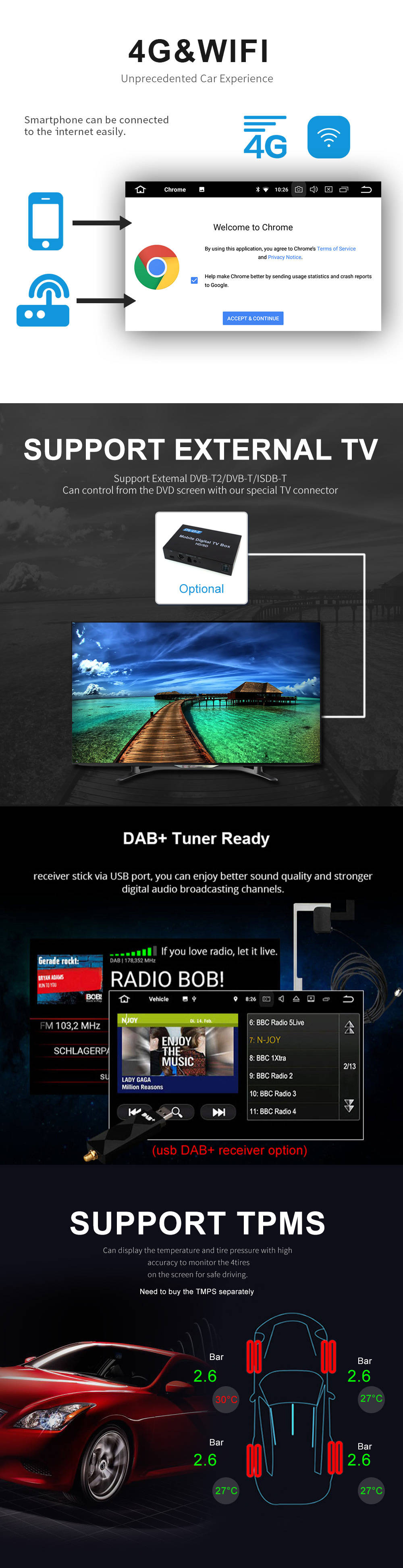 Autoradio Android 13.0 per Audi A5-5