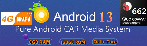 Autoradio Android 13.0 per Audi A4/S4/RS4-1