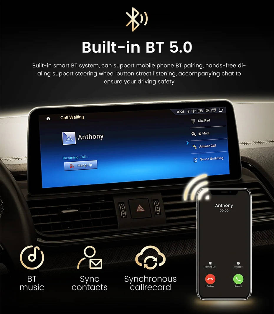 Autoradio Android 13.0 per BMW Serie 1 E87-6