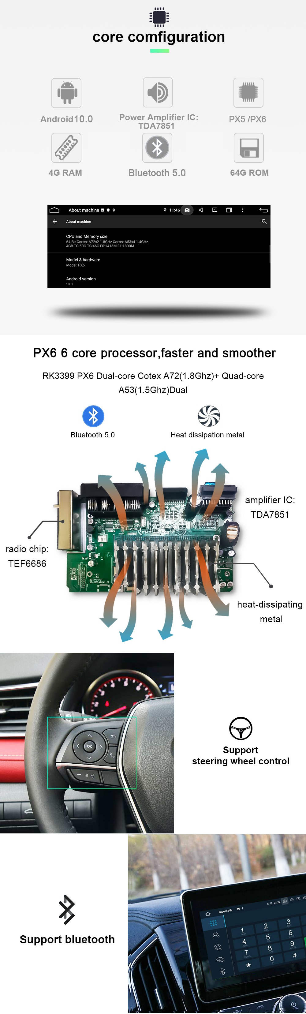 Autoradio Android 10.0 per Renault Kadjar-2