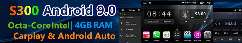 S300 Android 9.0 per VW Scirocco (1996-2008)-1
