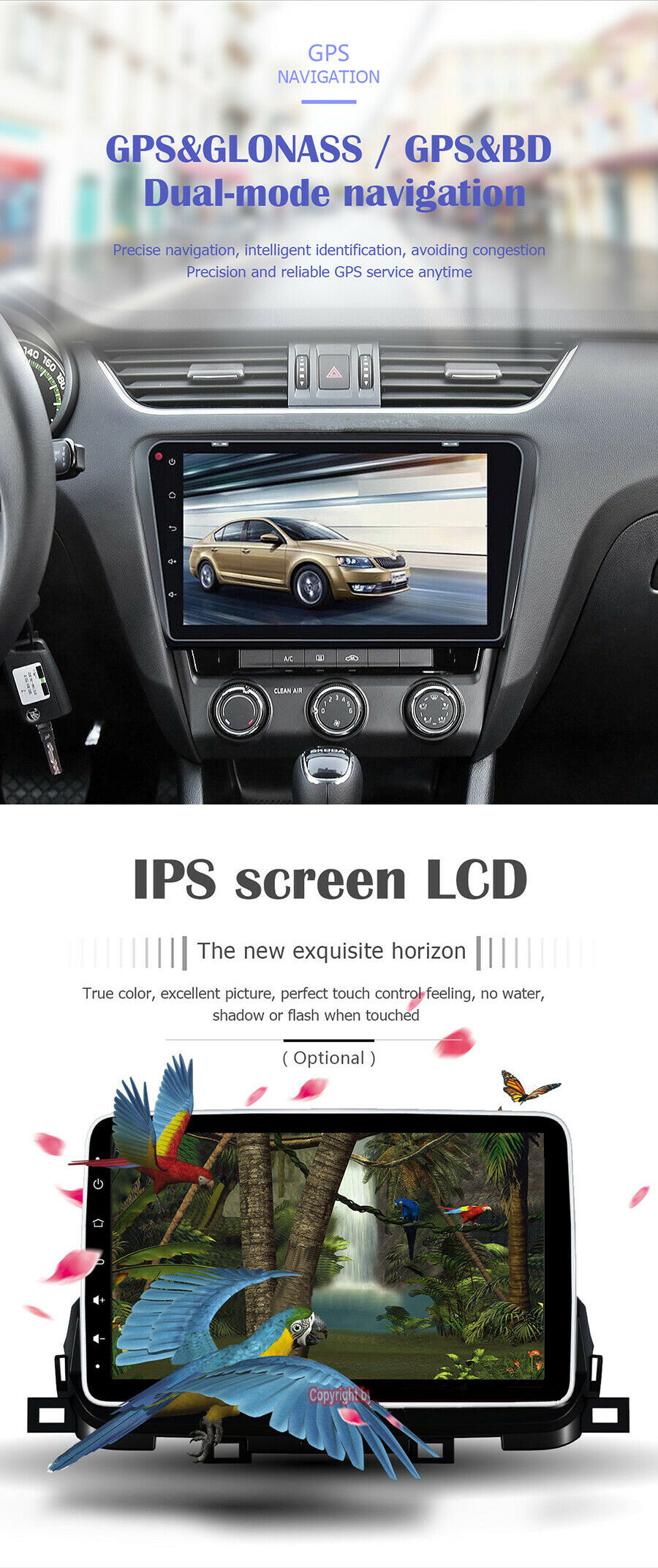 S300 Android 9.0 per VW Scirocco (1996-2008)-5