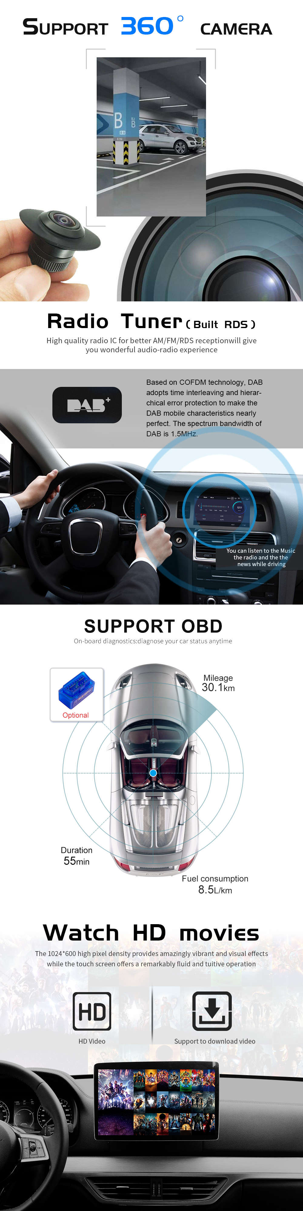 Android 10.0 per SsangYong Kyron-4