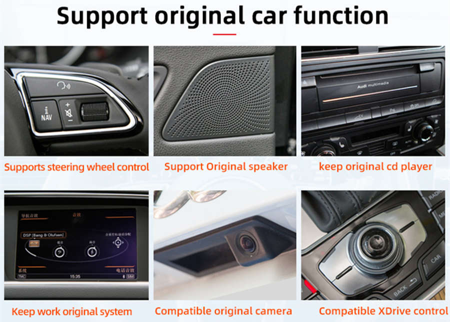 Autoradio Android 13.0 per Audi A4 B8-2