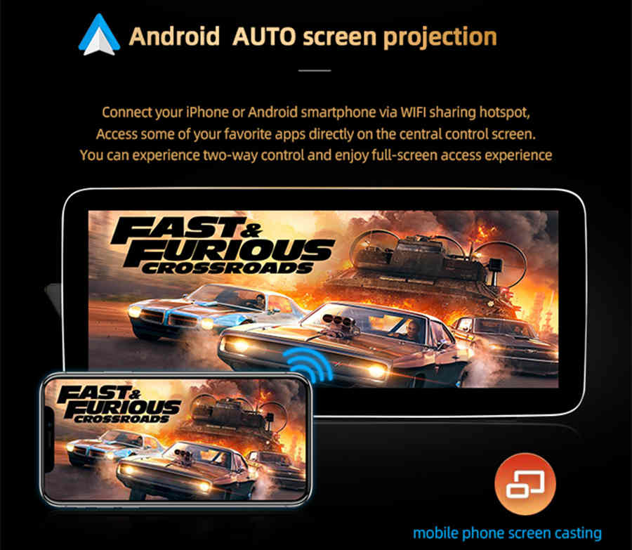 Autoradio Android 13.0 per Audi A4 B8-4