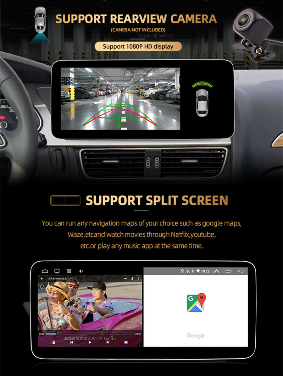 Autoradio Android 13.0 per Audi A4 B8-6