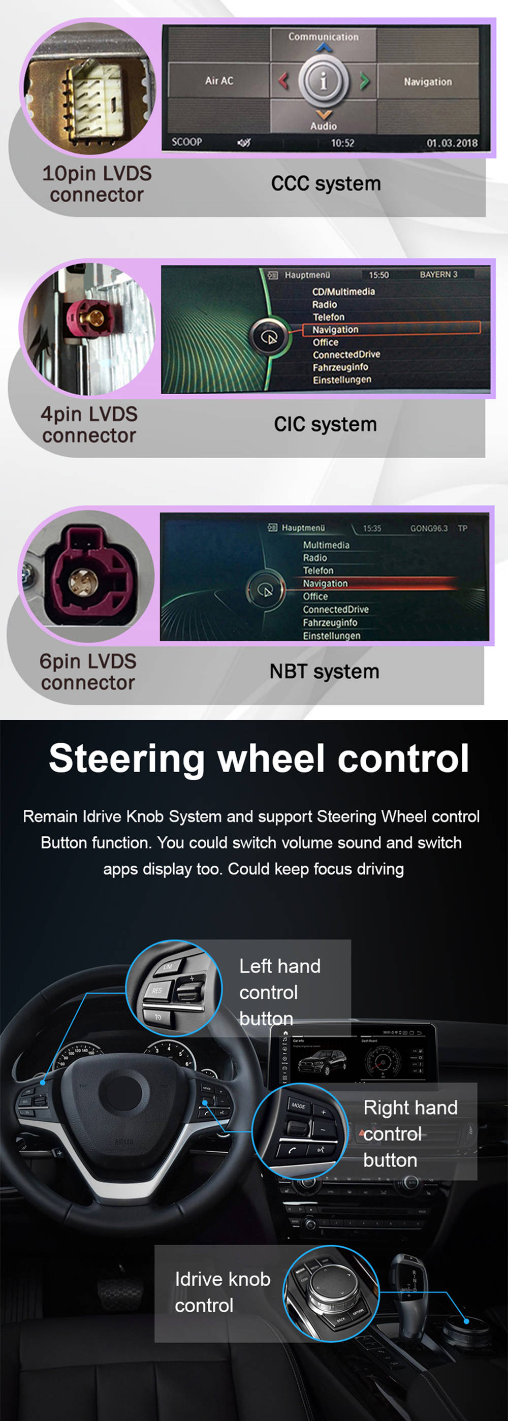 Android 12.0 Auto Stereo per BMW X5 F15-2