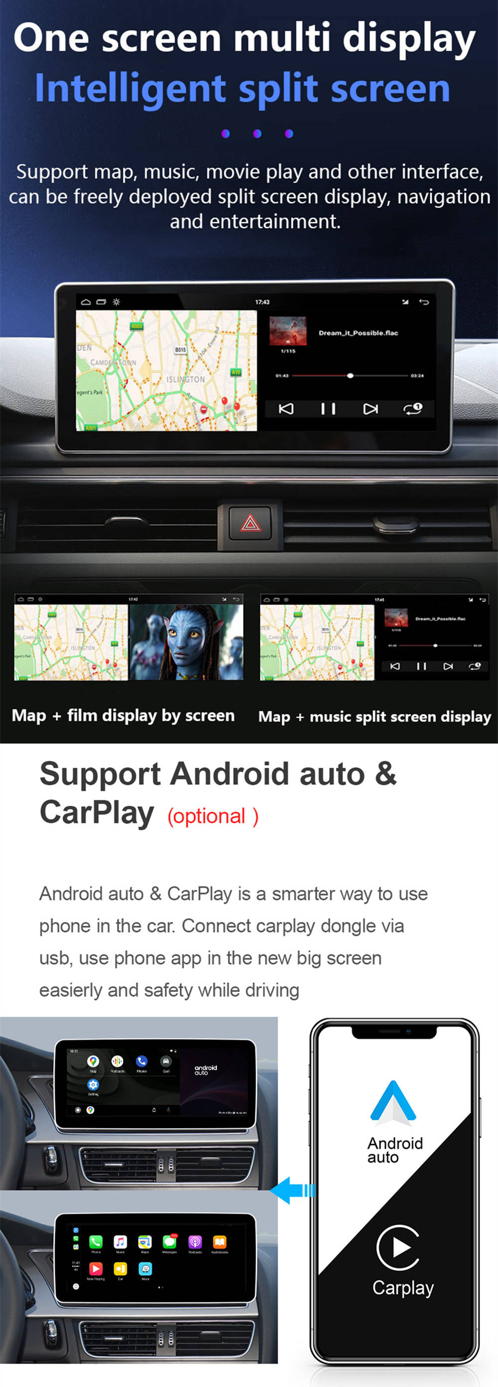 Android 12.0 per Audi A8 S8-7