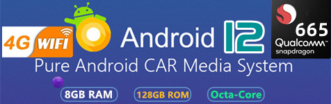 Android 12.0 Auto Stereo per Audi A6-7